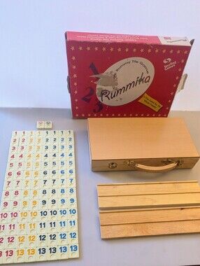 Sterling Games Classic Rummy Tile Game "Rummika". Ages 7+. For 2-4 Players.